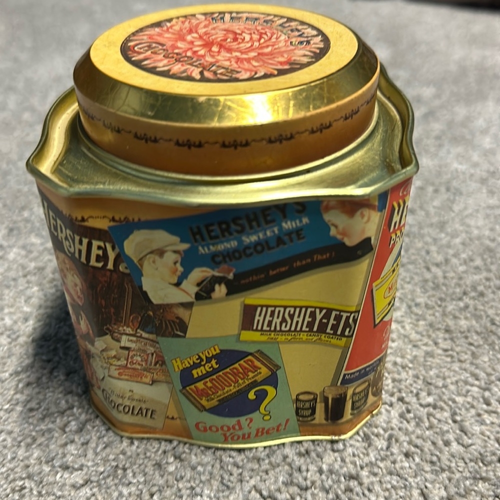 Hershey Vintage Edition #3 1920 Advertising Canister Tin 1995 England